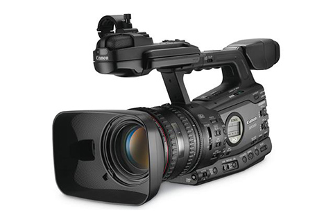 Canon brand video camera