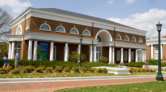exterior of the Harrison-Small Special Collections Library